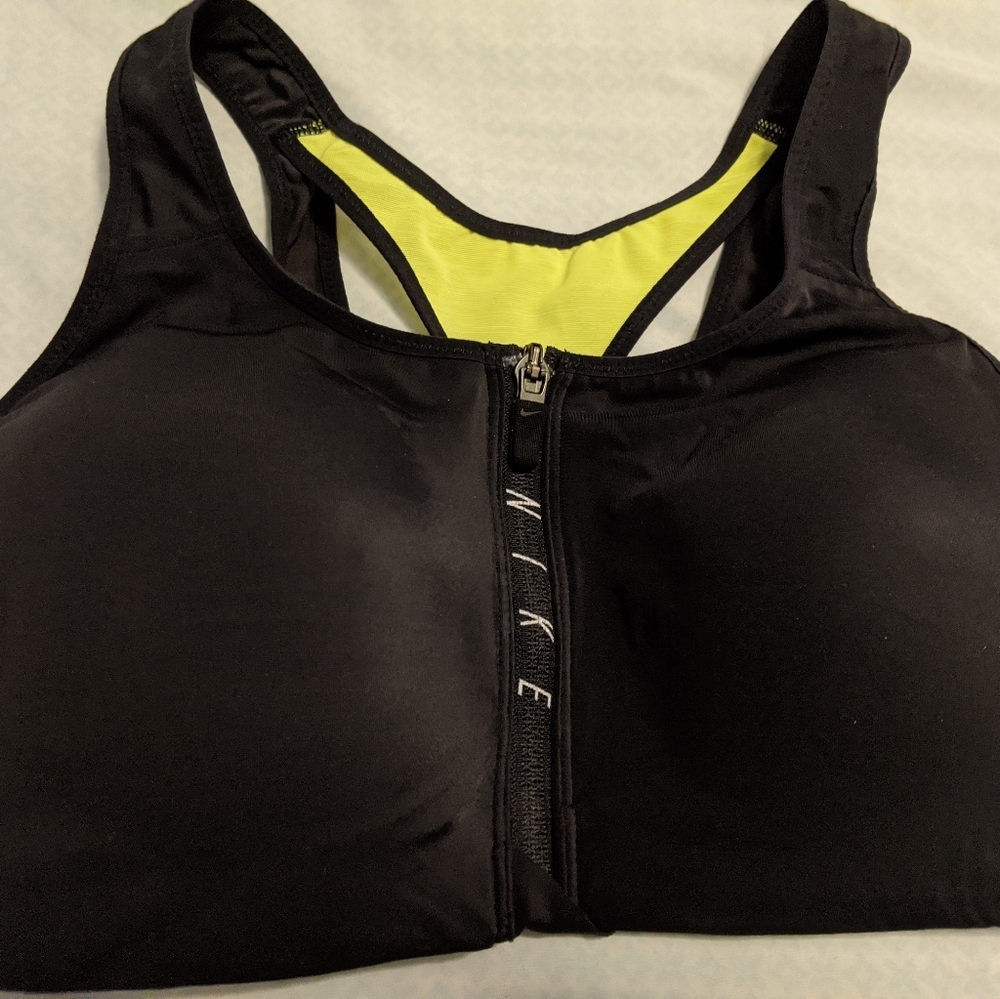 Nike Zip Front Bra size Small